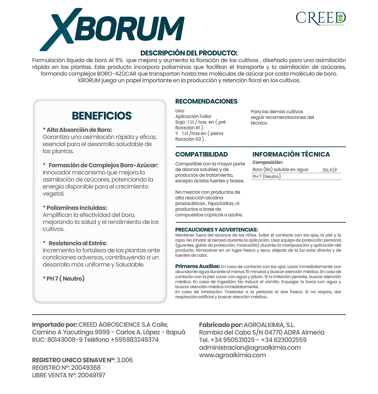 Creed – Verso Xborum 1